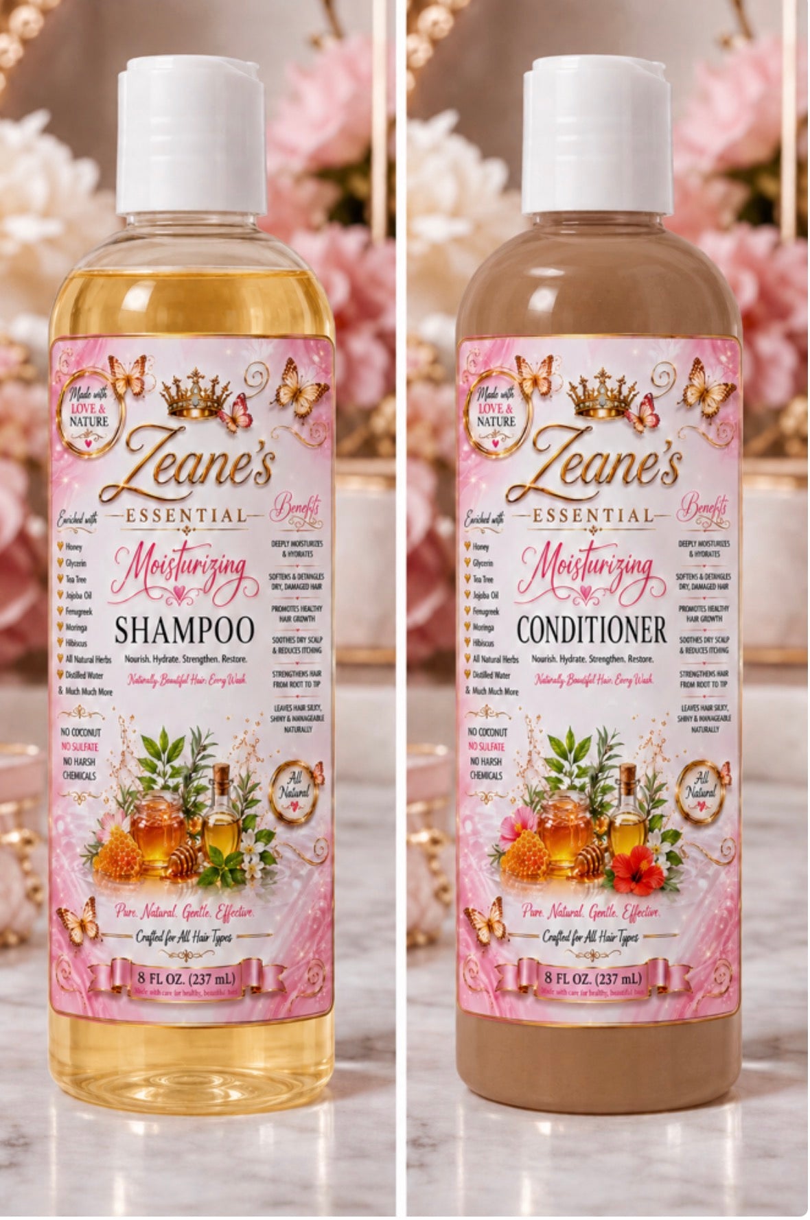 Moisturizing Shampoo and Conditioner