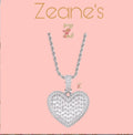 Hip Hop Heart Necklace