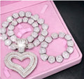 Cuban Hearts Fashion Chain